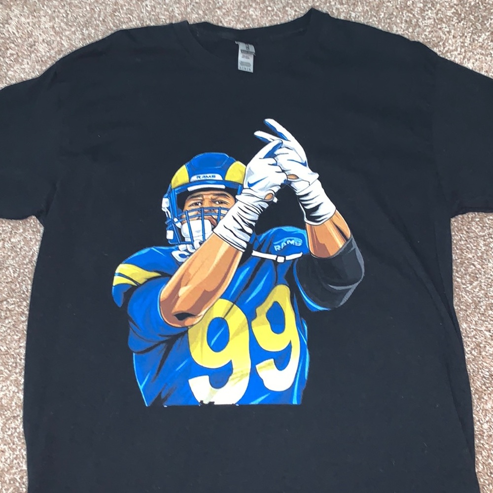 LA RAMS Aaron Donald #99 2022 Playoff Shirt